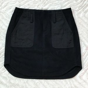 Madewell Quilted Shirttail Skirt